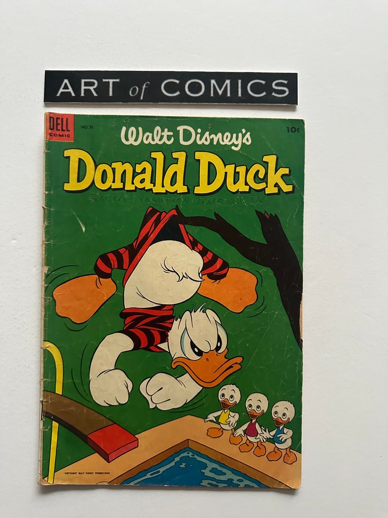 Donald Duck #31, #32, #33, #37(incomplete), #41, #48 - 5 Comic - First edition - 1953/1956 #1.0