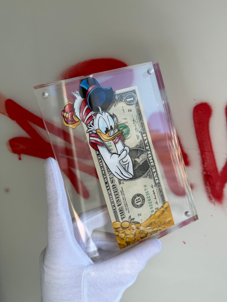 Alan Stefanov (1999) - "Leap of Wealth" 1 dollar bill #2.1