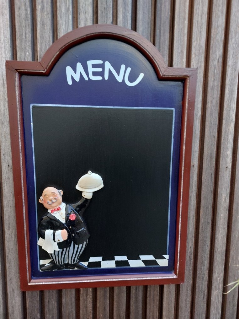 Dekoracja ścienna - Europa - Tablica kredowa MENU 60 cm #1.0