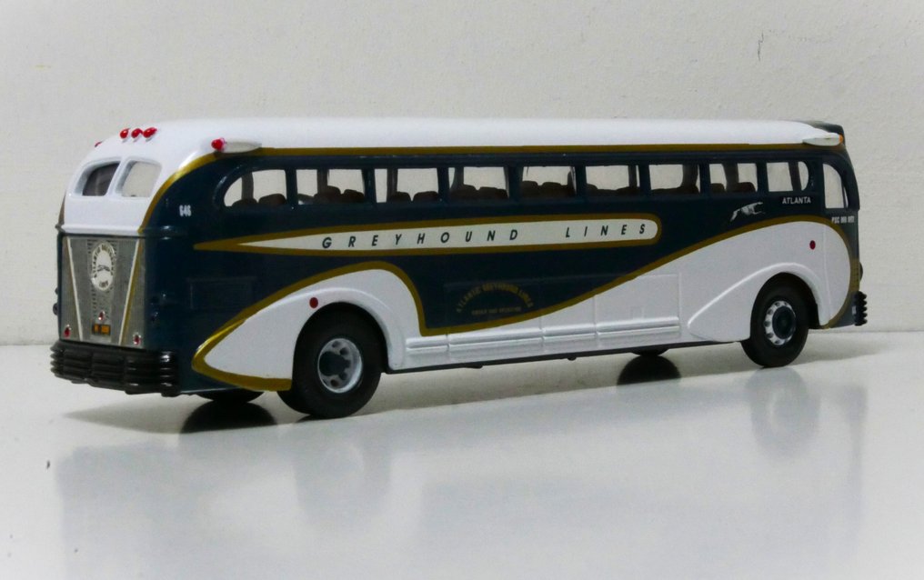Corgi 1:50 - Φορτηγό μοντελισμού  (2) - twee klassieke Amerikaanse Greyhound bussen - Περιορισμένης έκδοσης #3.2