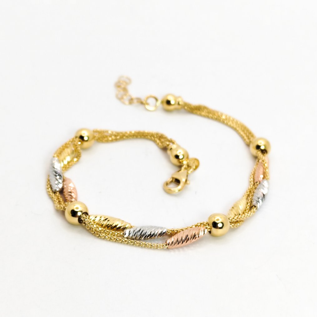 Bracciale - 18 carati Oro bianco, Oro giallo, Oro rosa #3.2