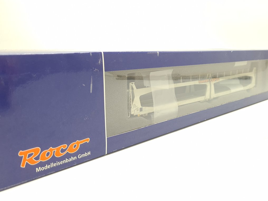 Roco H0 - 66542 - Τρένο μοντελισμού μεταφοράς εμπορευμάτων (1) - Αυτομεταφορέας 'TRANSPORTS GEFCO' - SNCF #2.1