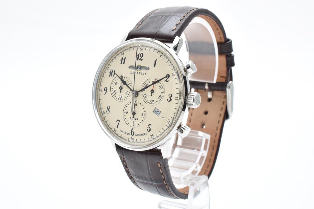 Zeppelin - ZEPPELIN Chronograph Classic Pilot Style Quartz - Sin precio de reserva - REF. 7086 - Hombre - 2000 - 2010 #3.2