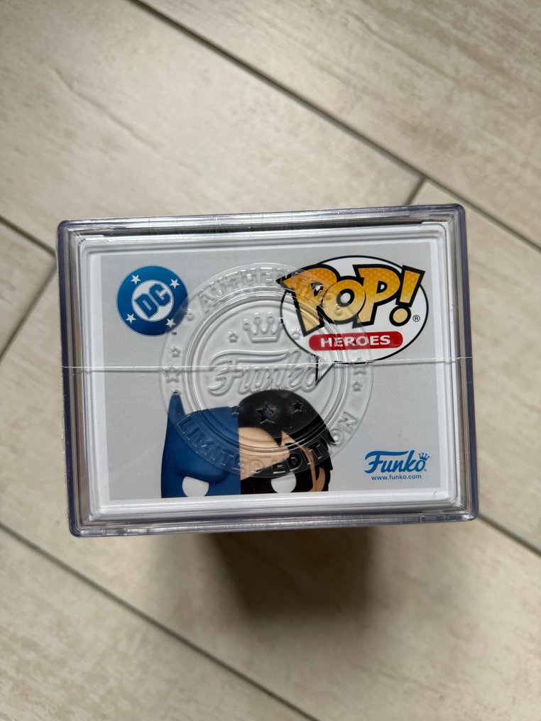 Funko - Statuetta - Funko Pop! Batman/Robin (Tim Drake) with Pop! Protector #603 LE 1200 - Plastica #4.3