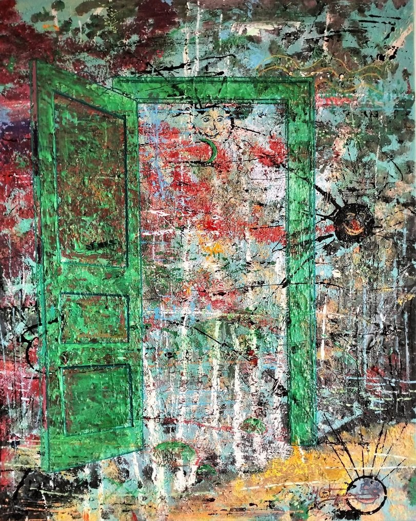 Castagna Maurizio 1961 - XL - Aurora Su Exo - Terra #1.0