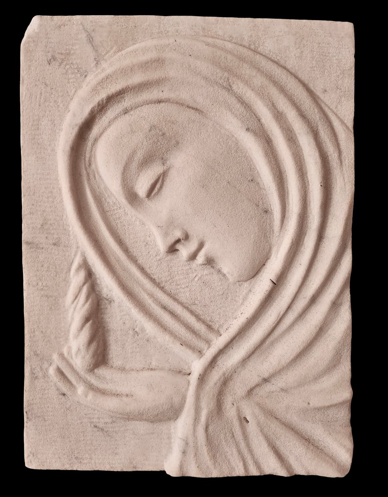 Γλυπτό, Madonna - 25 cm - Μάρμαρο Carrara #1.0