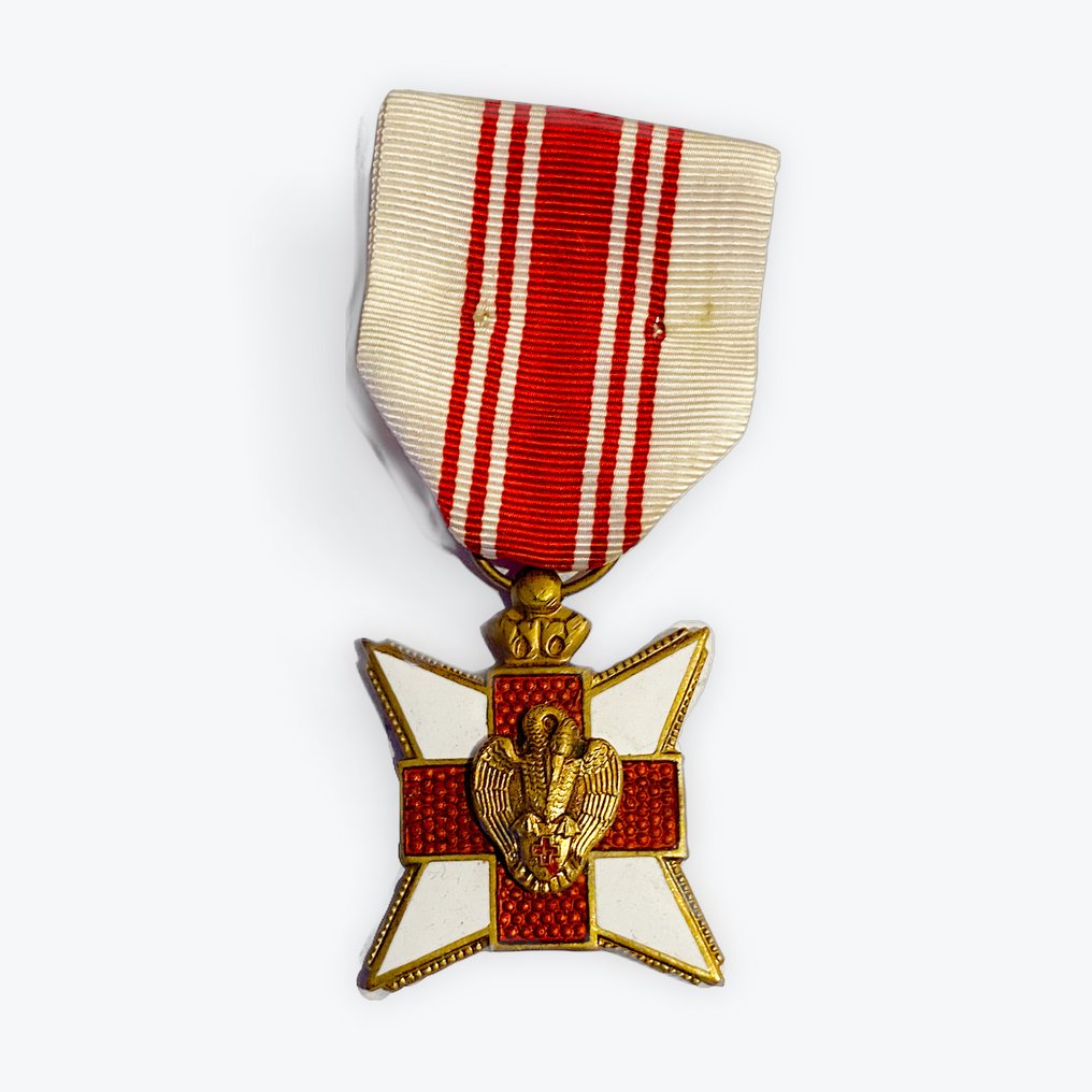 比利时 - 军事勋章 - 红十字会荣誉奖章 #1.0