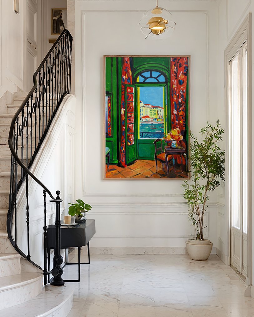 E. García - INTERIOR EN VENECIA  XL  (NO RESERVE) #1.0