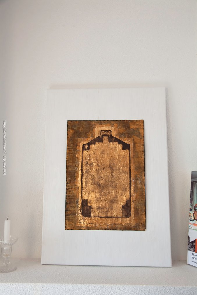 Fran Gonzalez 1959 (Contemporary Gilding) - Las Columnas del Templo #3.2