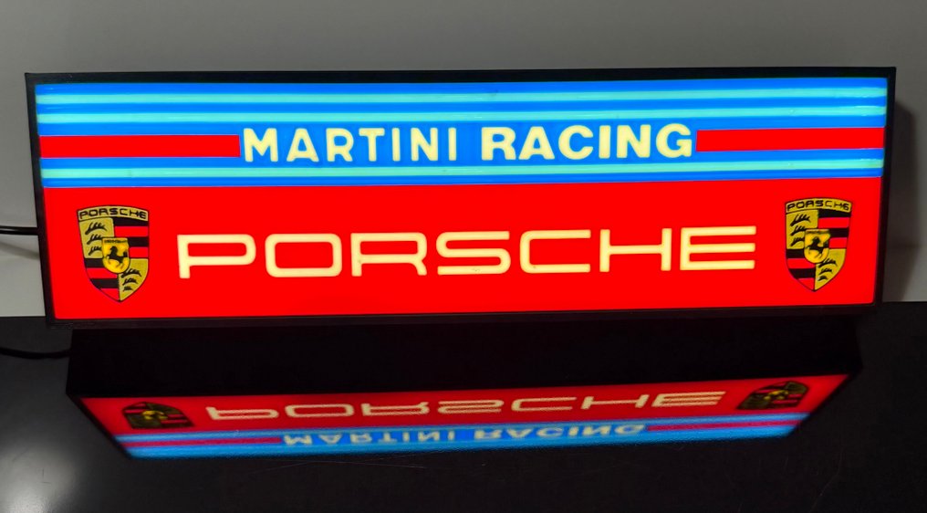 Werbefigur - Singular Luminous Cartel Martini Racing Porsche - 2000-2010 #2.1