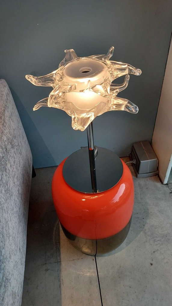 flaver - Επιτραπέζιο φωτιστικό - Γυαλί, Χρώμιο #2.1