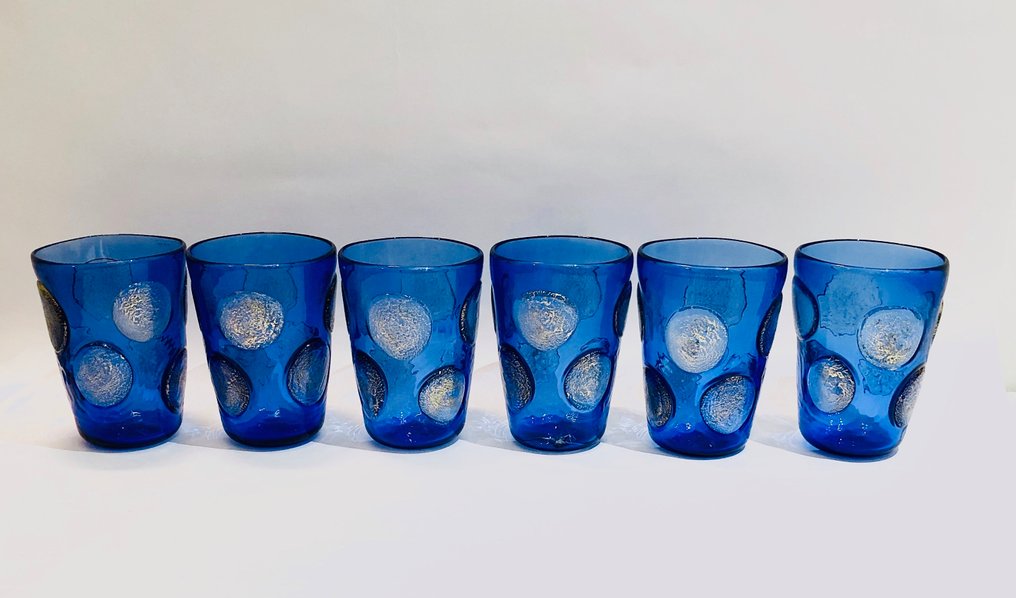 Ribes Atelier - Mariana Iskra - Υπηρεσία ποτού (6) - ΔΩΡΕΑΝ ΑΠΟΣΤΟΛΗ ΖΩΝΗ € - Γυαλί Murano - φτιαγμένο από έναν άνδρα στη Βενετία #3.2