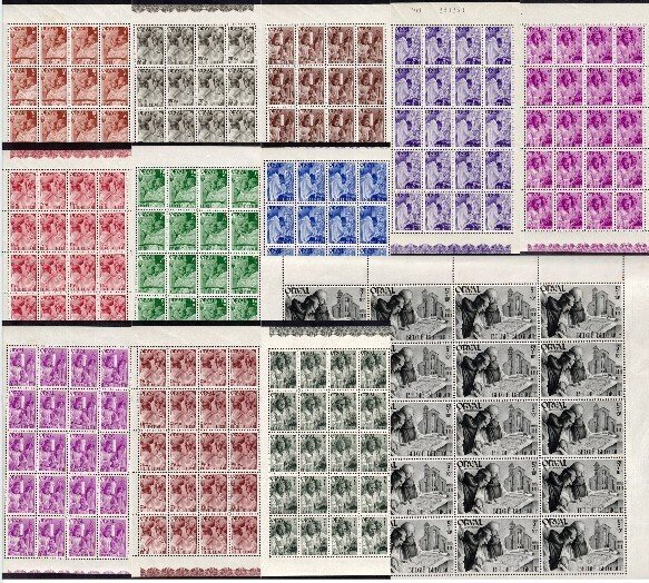 比利时 1941 - Vierde Orval - 僧侣系列 - 每包20个 - OBP/COB F556/67 #1.0