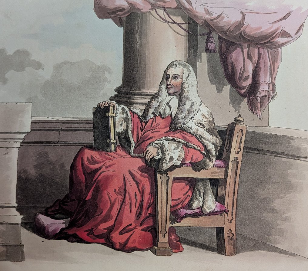 W. H. Pyne - The Costume of Great Britain [Hand-Coloured Plates] - 1808 #1.0