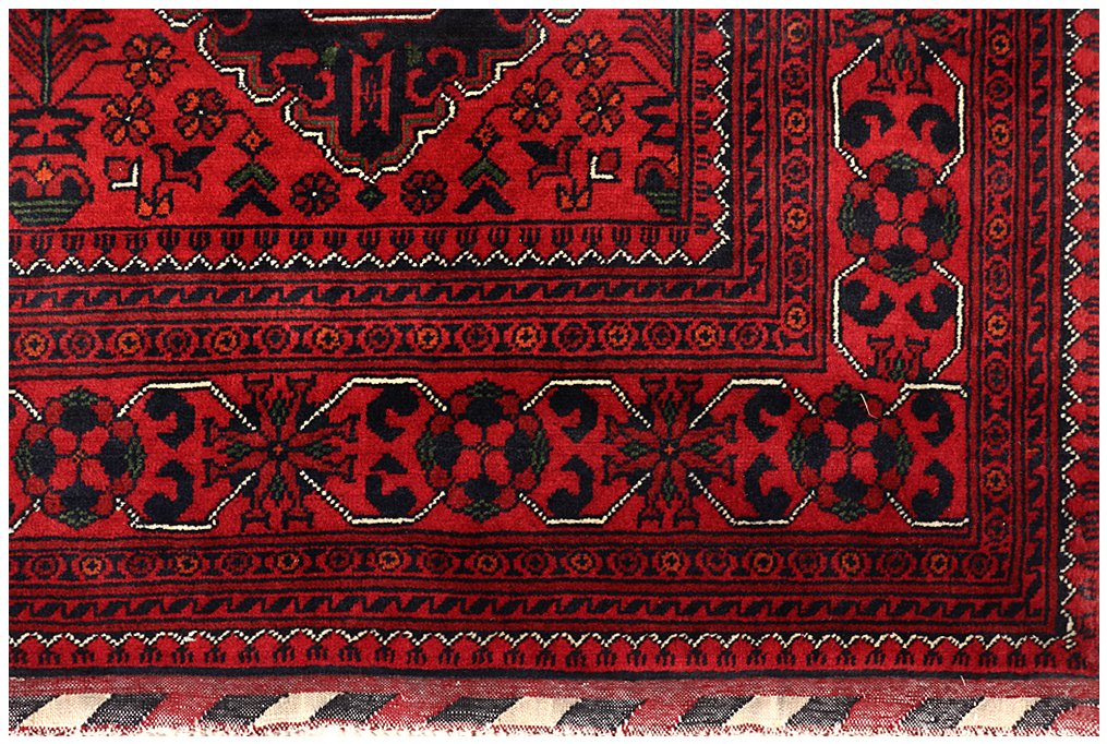 Afghan, Παραδοσιακό χειροποίητο χαλί υψηλής ποιότητας «khal Mohammadi», κομψό κόκκινο μαλλί - Χαλί - 285 cm - 192 cm - Αυθεντικό χειροποίητο χαλί #3.2