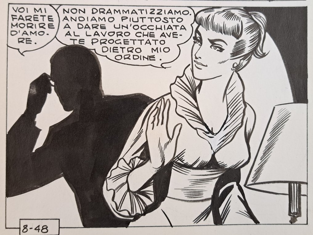 Magnus & Bunker - 1 Original page - Satanik - Delitto Perfetto #2.1