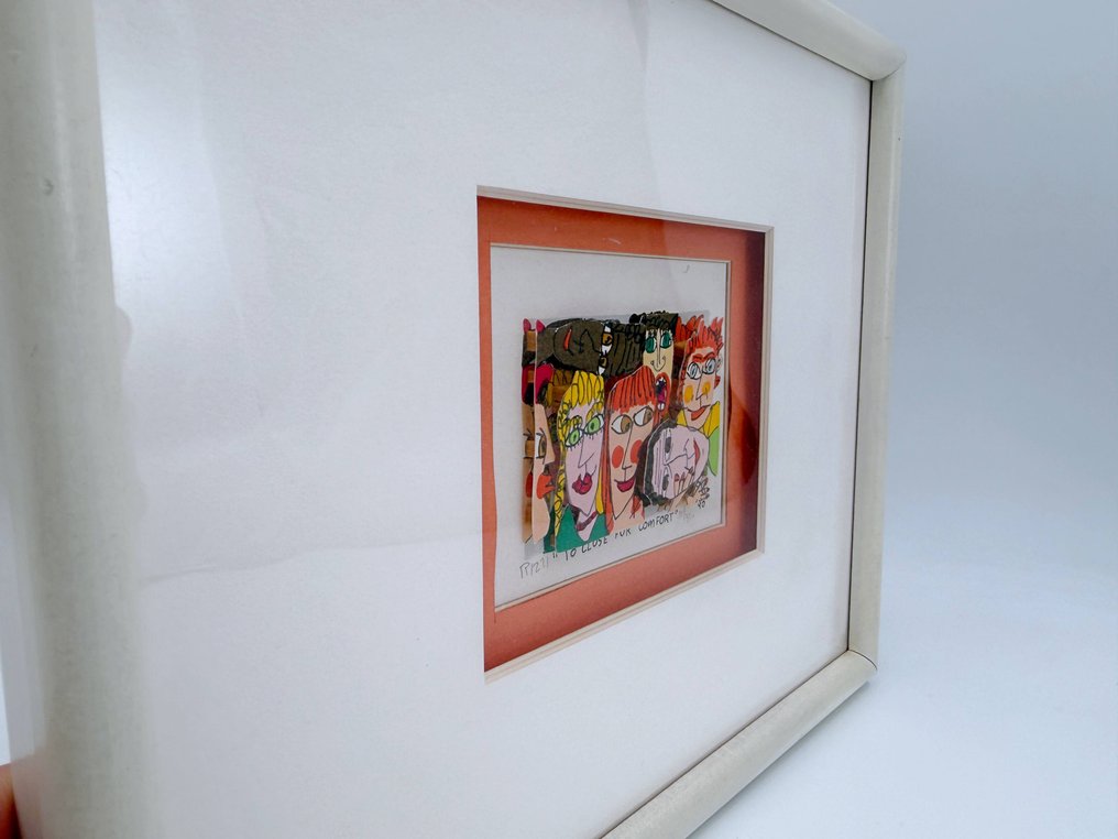 James Rizzi (1950-2011) - To close for comfort ・ 3D silkscreen #3.2