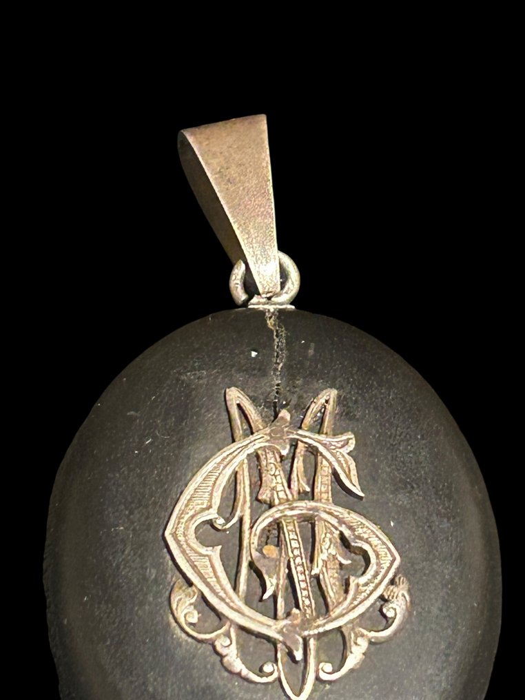 Antik Relikvarium (5) - Silver, Trä - 1850-1900 - Relikvarier/medaljonger #4.3