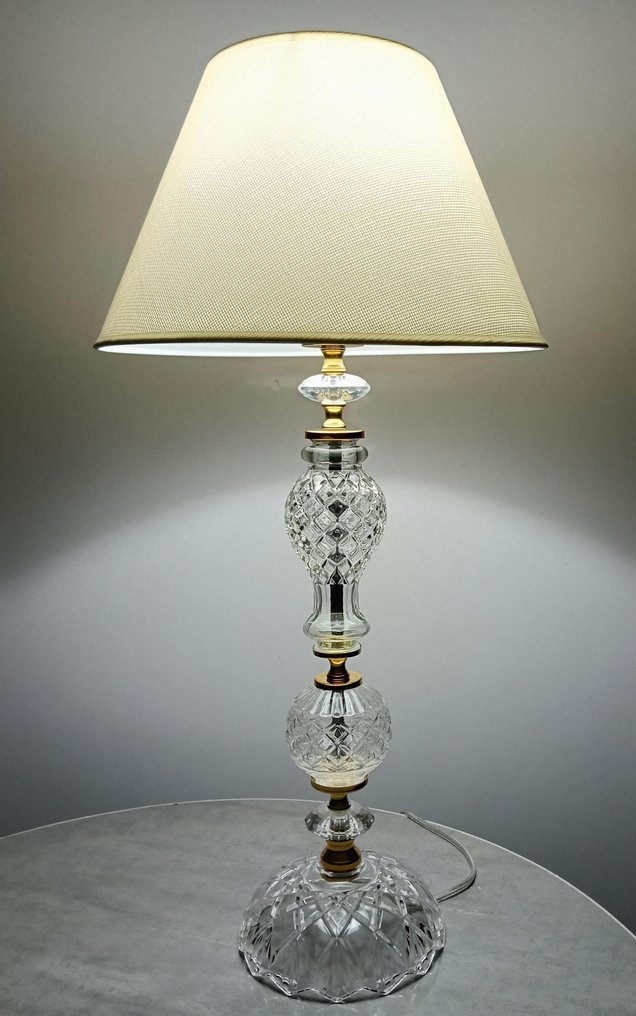 Artelight - Artelight - 灯具 - 水晶 - 玻璃 - 黄铜 - 镀金金属 - 复古台灯 #1.0