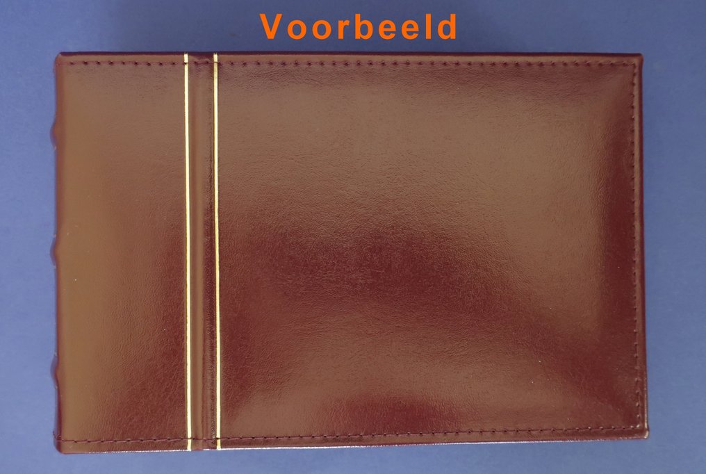 Ολλανδία  - 6 νέα Leuchtturm FDC/Γράμματα/ταξινομημένα άλμπουμ με αξία ταχυδρομείου, κόκκινο τύπου C6 με 50 #4.3