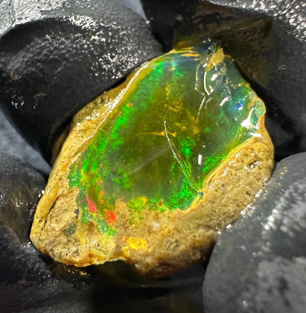 13ct Kristal Opaal Ruw- 2.6 g #4.3