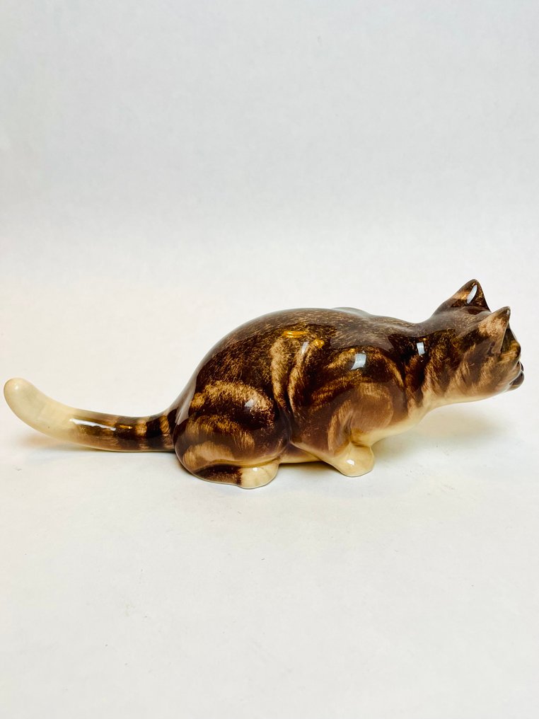 SylvaC - Statue, Felix - 27 cm - Craquelé-Glasur auf Bleibasis #2.1