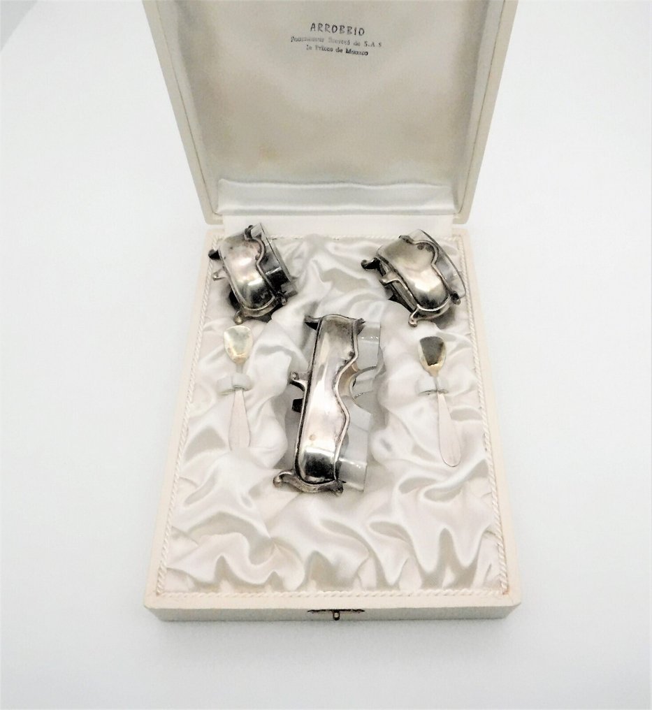 Canepa Giovanni - Salt and pepper shakers (5) - .800 silver #1.0