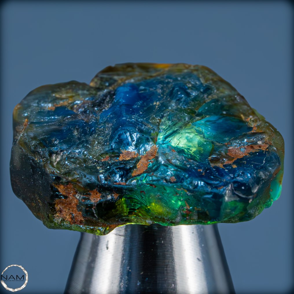 天然原石蓝宝石 带有浓郁蓝色调 - 27,30克拉，来自肯尼亚- 5.46 g #1.0