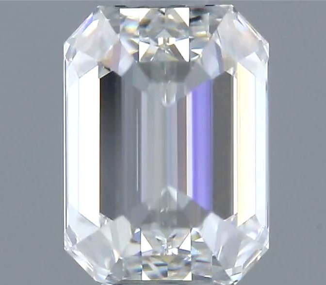 没有保留价 - 1 pcs 钻石 (天然) - 0.50 ct - 祖母绿 - E - IF - 美国宝石研究院(GIA) - *EX VG* #2.1