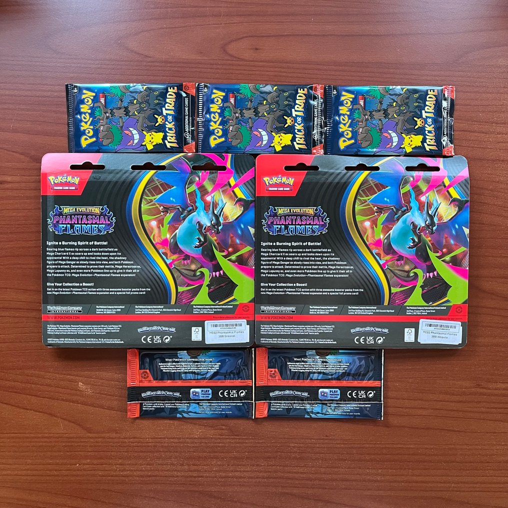 泡罩包装 - PHANTASMAL FLAMES BLISTERS AND TRICK OR TRADE 2024 BOOSTERS #3.2