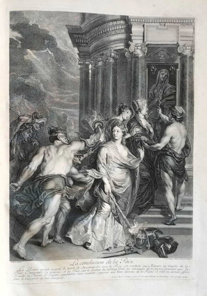 Peter Paul Rubens (1577-1640), after - Conclusion de la paix #1.0