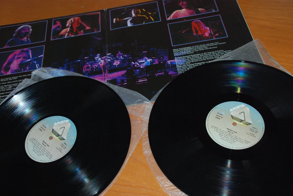 Grateful Dead - DEAD SET - 1st Spanish pressing - LP - 1a Edición - 1981 #4.3