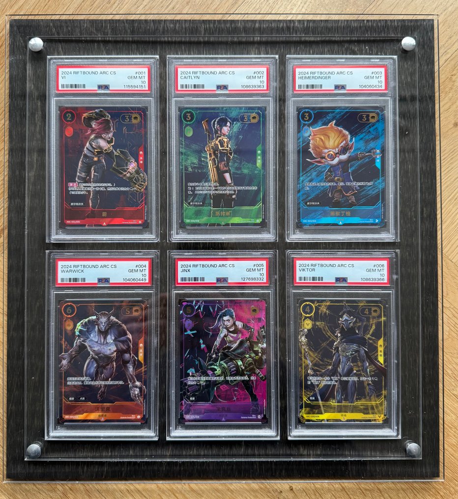 riot - 6 Graded card - riftbound - PSA 10 #1.0