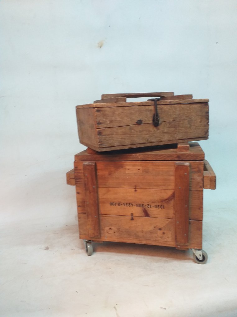 箱 - 木 - 两个木箱 #4.3