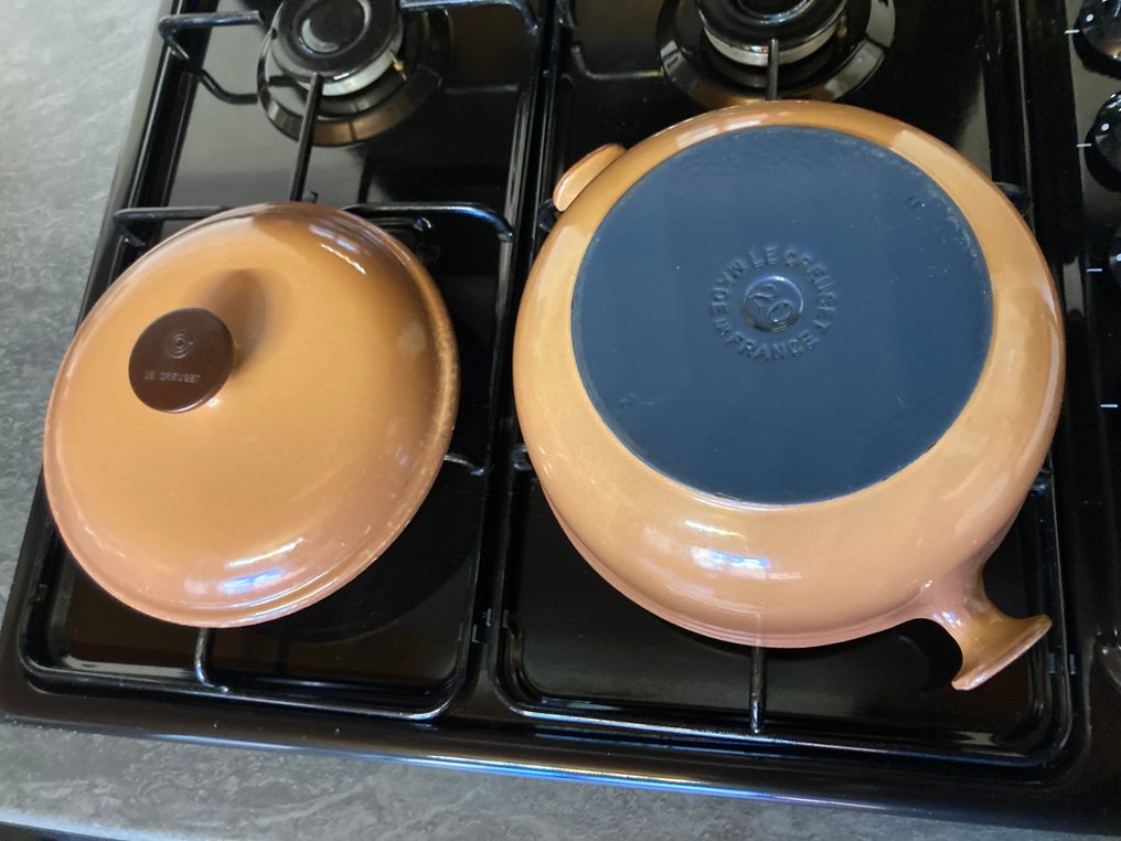 Le Creuset - Enzo Mari - Caçarola retangular - A mama n°20 - fonte, Esmalte #3.2