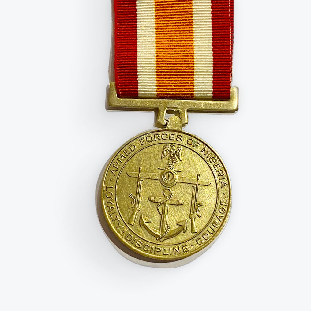 Νιγηρία - Στρατιωτικό μετάλλιο - Μετάλλιο για υπηρεσία στην άμυνα 1967-1970 #3.2