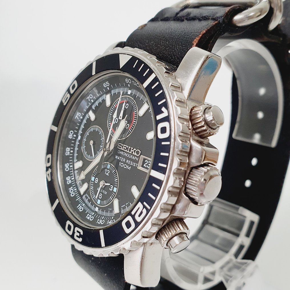 Seiko - Chronograph - χωρίς τιμή ασφαλείας - 7T62-0CV0 - Άνδρες - 2010-2020  #3.2