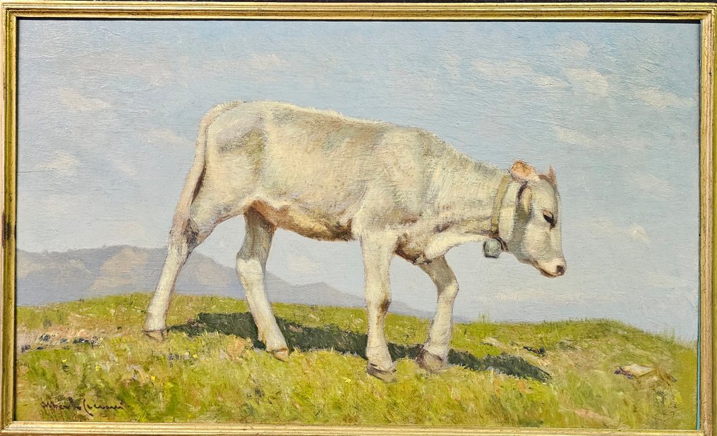 Alberto Cecconi (1897-1971) - Vitello al Pascolo #1.0