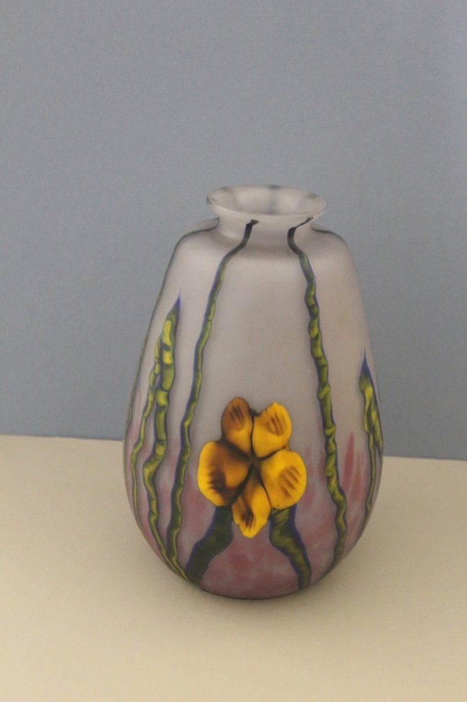 Ernst Steinwald & Co - Vas - Verre soufflé, handblåst glas - Flowerall #2.1