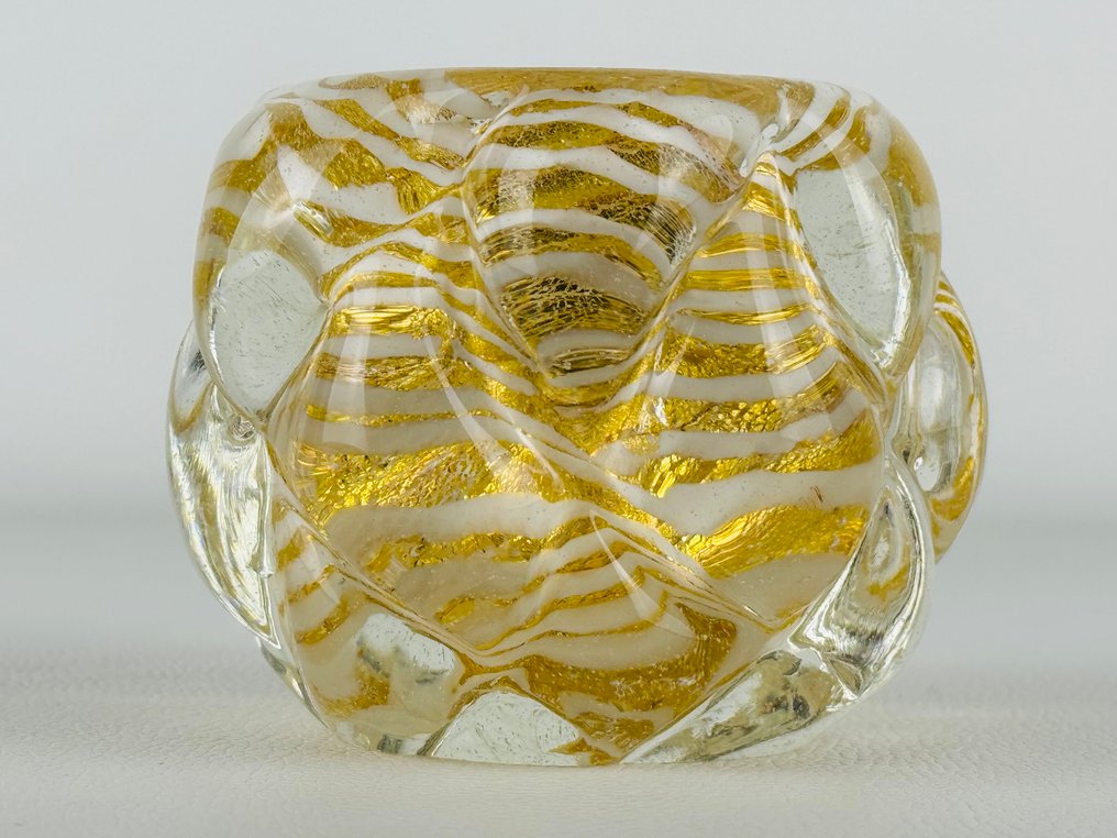 Murano - Ercole Barovier, Attr. - Βάζο - Γυαλί - Vaso a Lenti #1.0