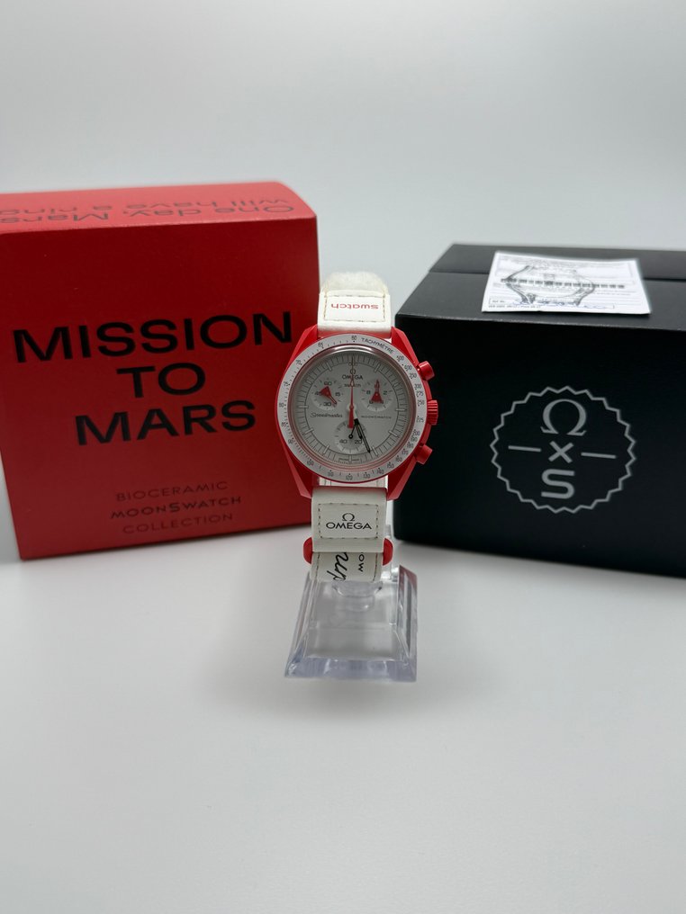 Omega x Swatch - MoonSwatch - Mission to Mars - Sans prix de réserve - S033R100 - Unisexe - 2023 #2.1