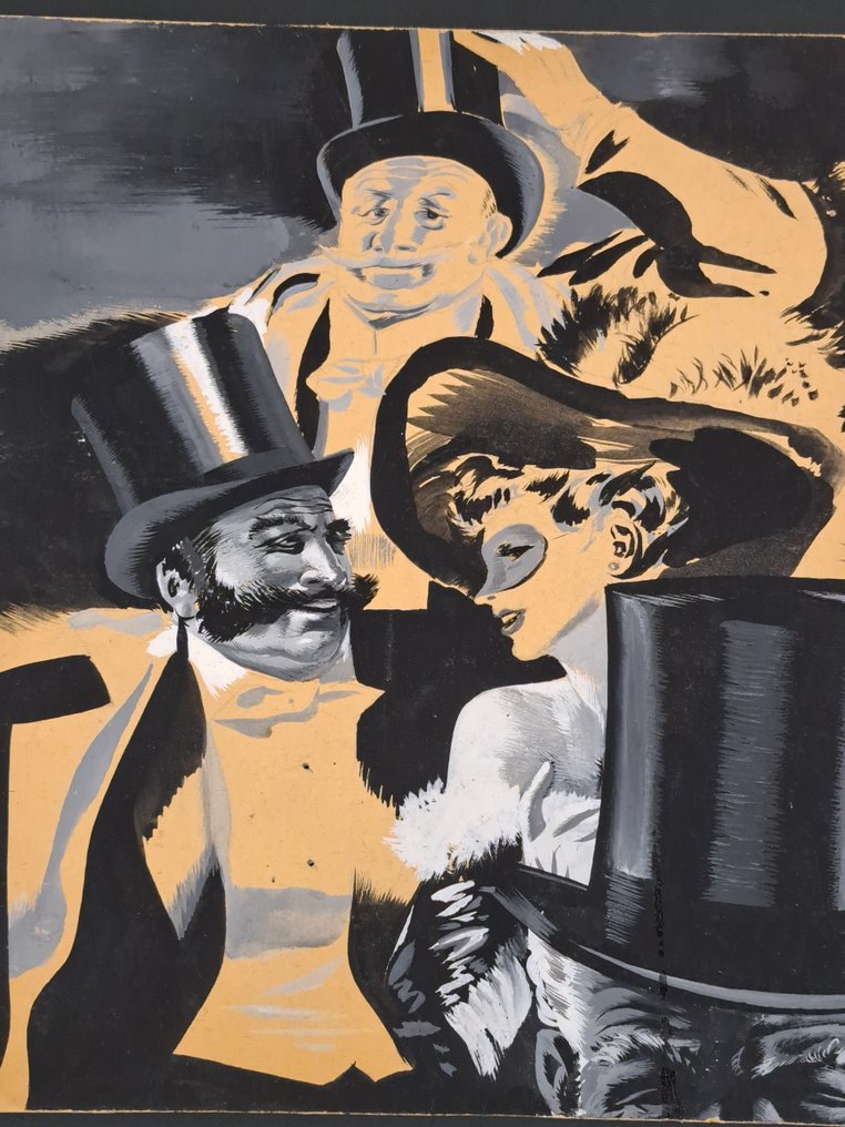 Thole, Karel - 3 Original drawing - Una sera a Teatro #1.0