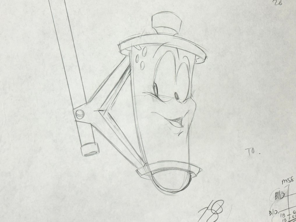 House of Mouse (2001) - 1 Αυθεντικό σχέδιο κινούμενων σχεδίων, κορυφαίο και σπάνιο! #2.1