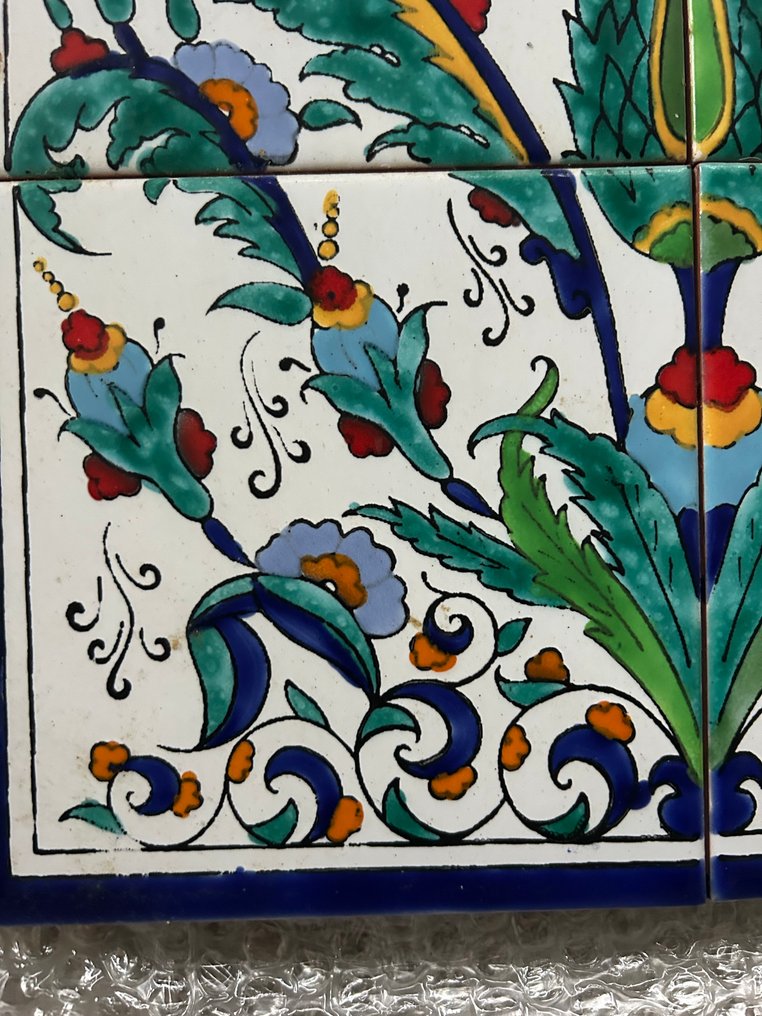  Țiglă (6) - Bloem - 1940-1950 - plăci pictate manual  #3.2