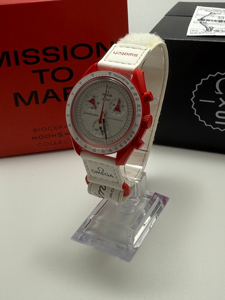 Omega x Swatch - MoonSwatch - Mission to Mars - Sans prix de réserve - S033R100 - Unisexe - 2023 #3.2