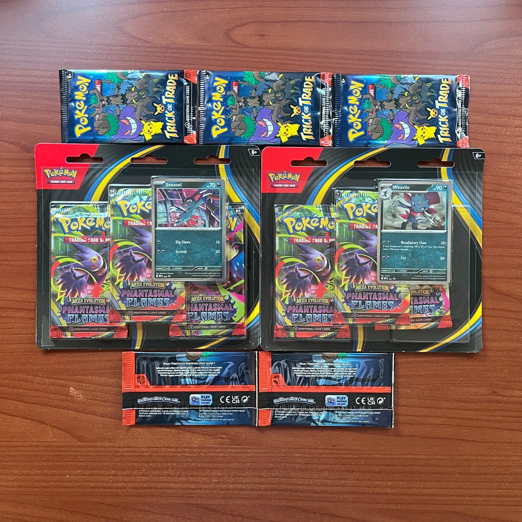 Pachet plastic - PHANTASMAL FLAMES BLISTERS AND TRICK OR TRADE 2024 BOOSTERS #1.0