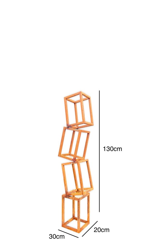 Ana Lucia B.M - Sculpture Corten - XXL - NO Reserve #1.0