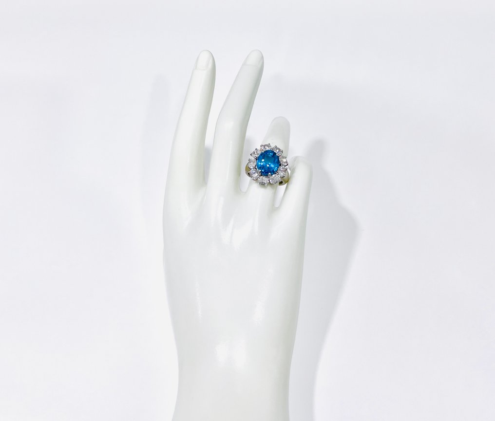 Utan reservationspris - Ring Silver - Topazio #2.1