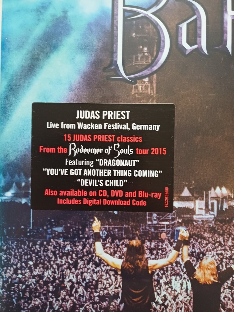 Judas Priest - Battle Cry -  Live  Concert 2015  Wacken Festival - Limited & Numbered 2xLP - LP - Stéréo - 2016 #3.2