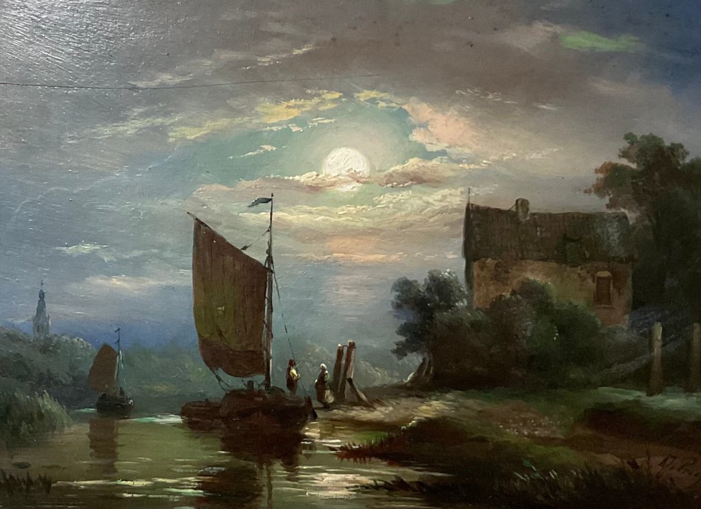 Albert Jurardus van Prooijen (1834-1898) - Tjalk #1.0